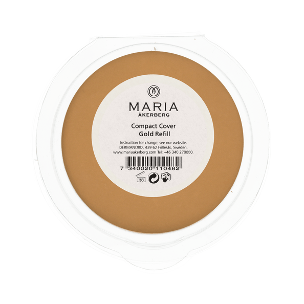 COMPACT COVER REFILL STICKER - Gold Maria Åkerberg 